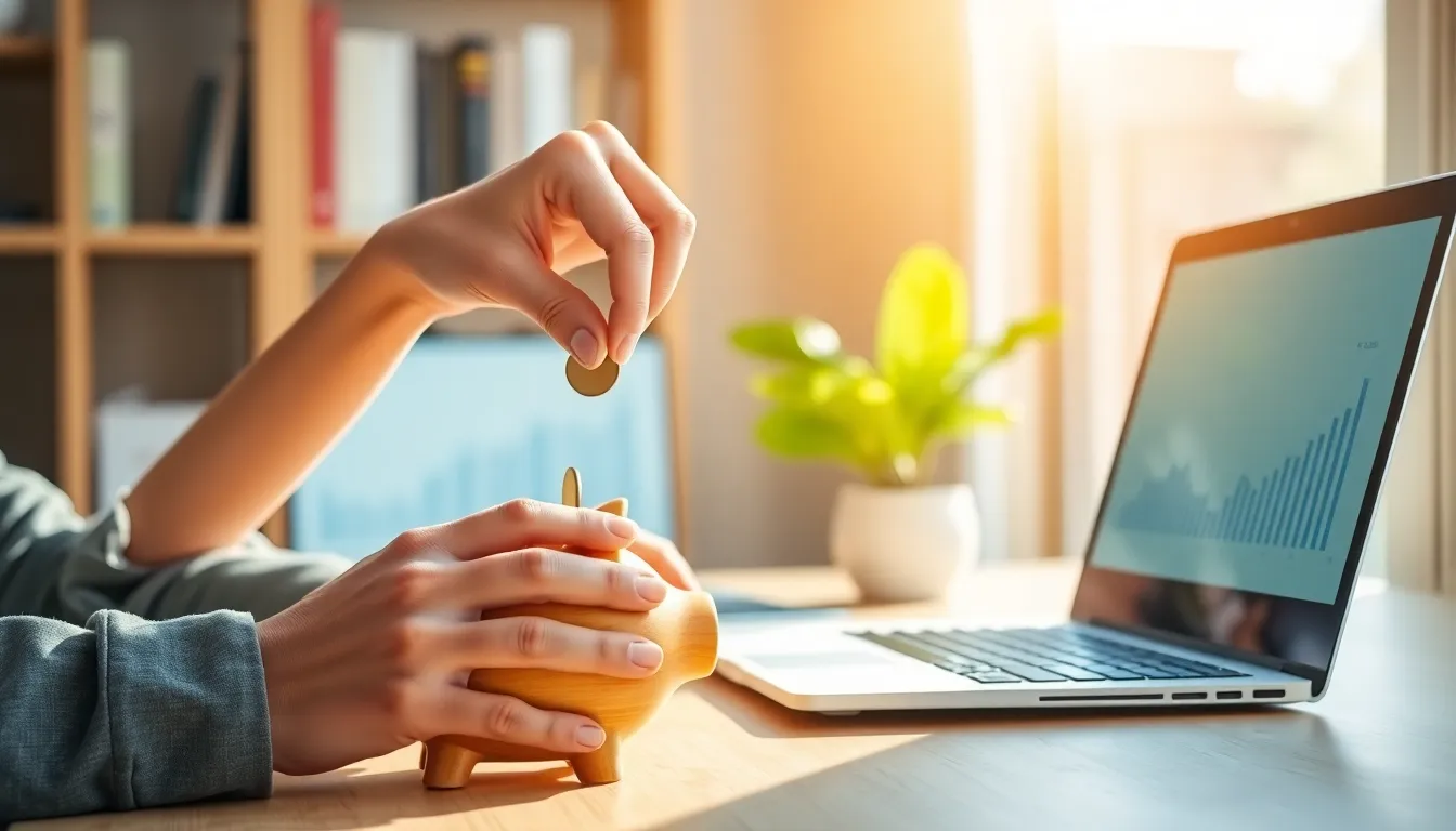 청년도약계좌를 통해 밝은 미래를 계획하는 청년의 이미지